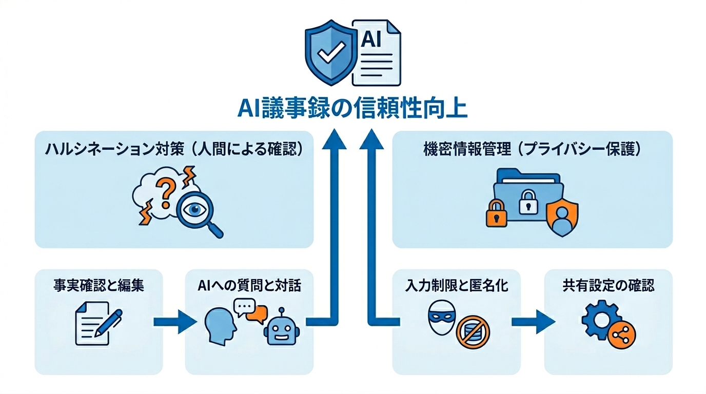 精度を高める運用と注意点