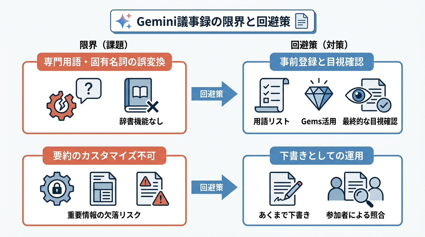 限界の把握と回避策