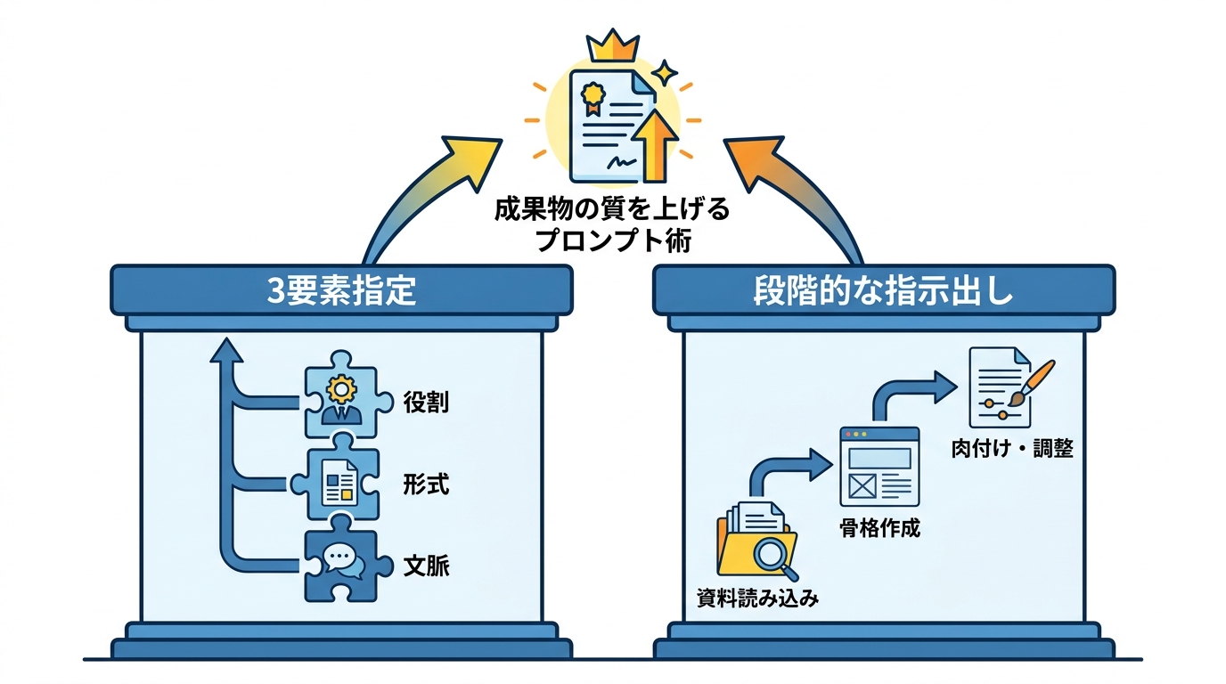 成果物の質を上げるプロンプト術
