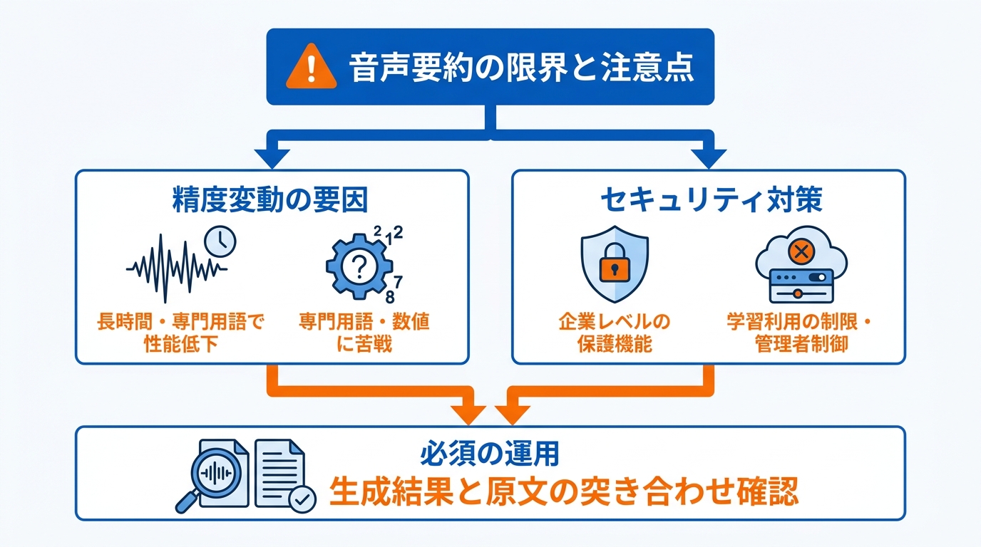 精度の限界と注意点