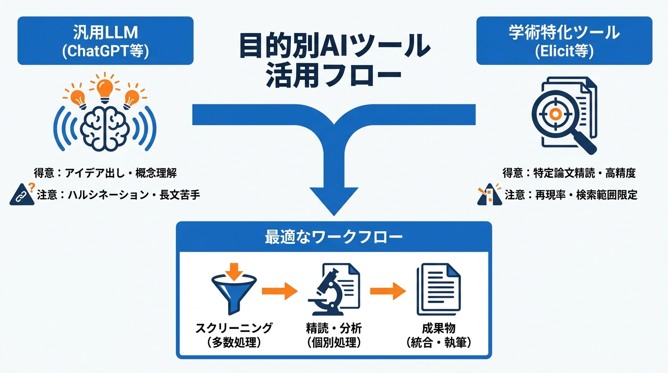 主要AIツールの比較と選び方