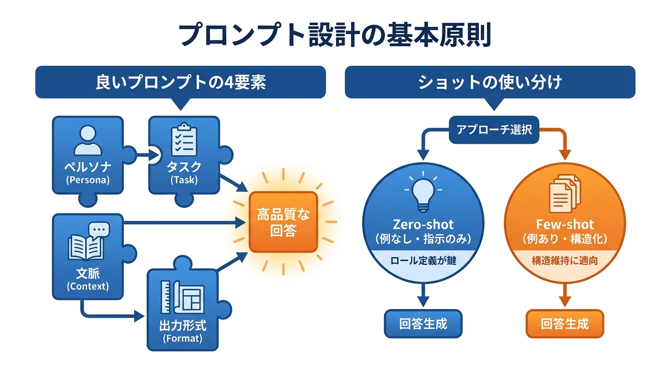プロンプト設計の基本原則