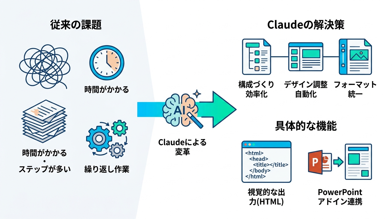 Claudeで資料作成が変わる理由