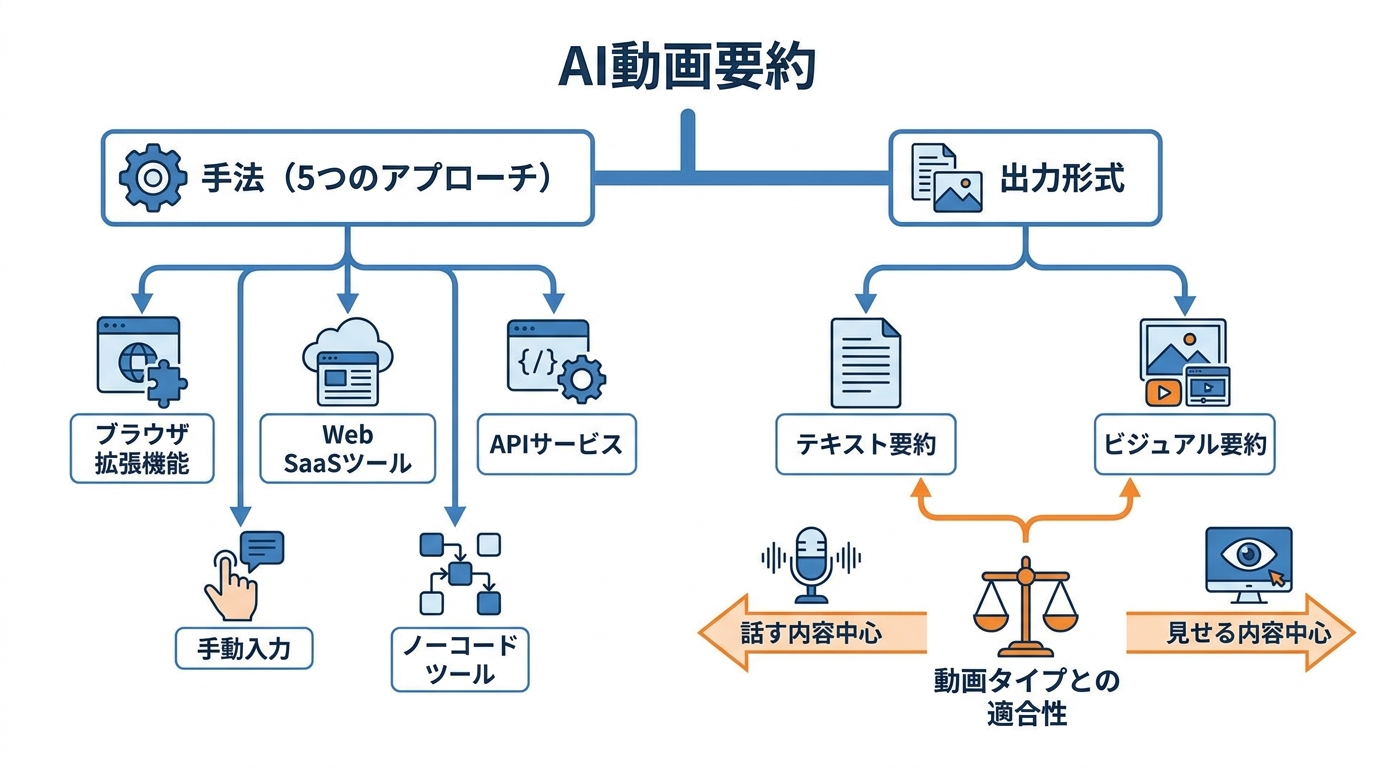 要約方法の種類と全体像