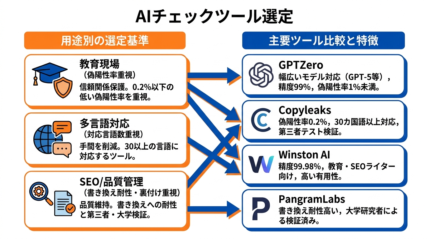 主要ツール比較と選び方
