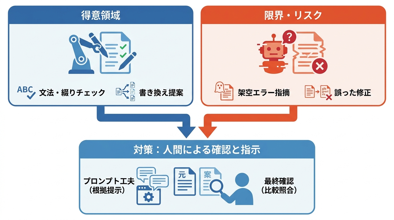 AI校正ツールの活用と注意点