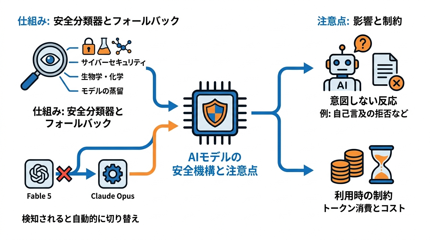 ガードレールと注意点