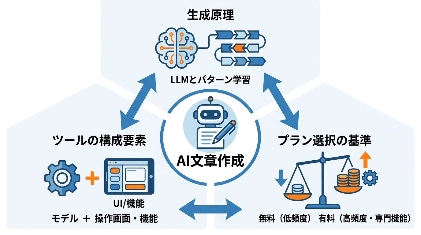 AI文章作成の仕組みと前提知識