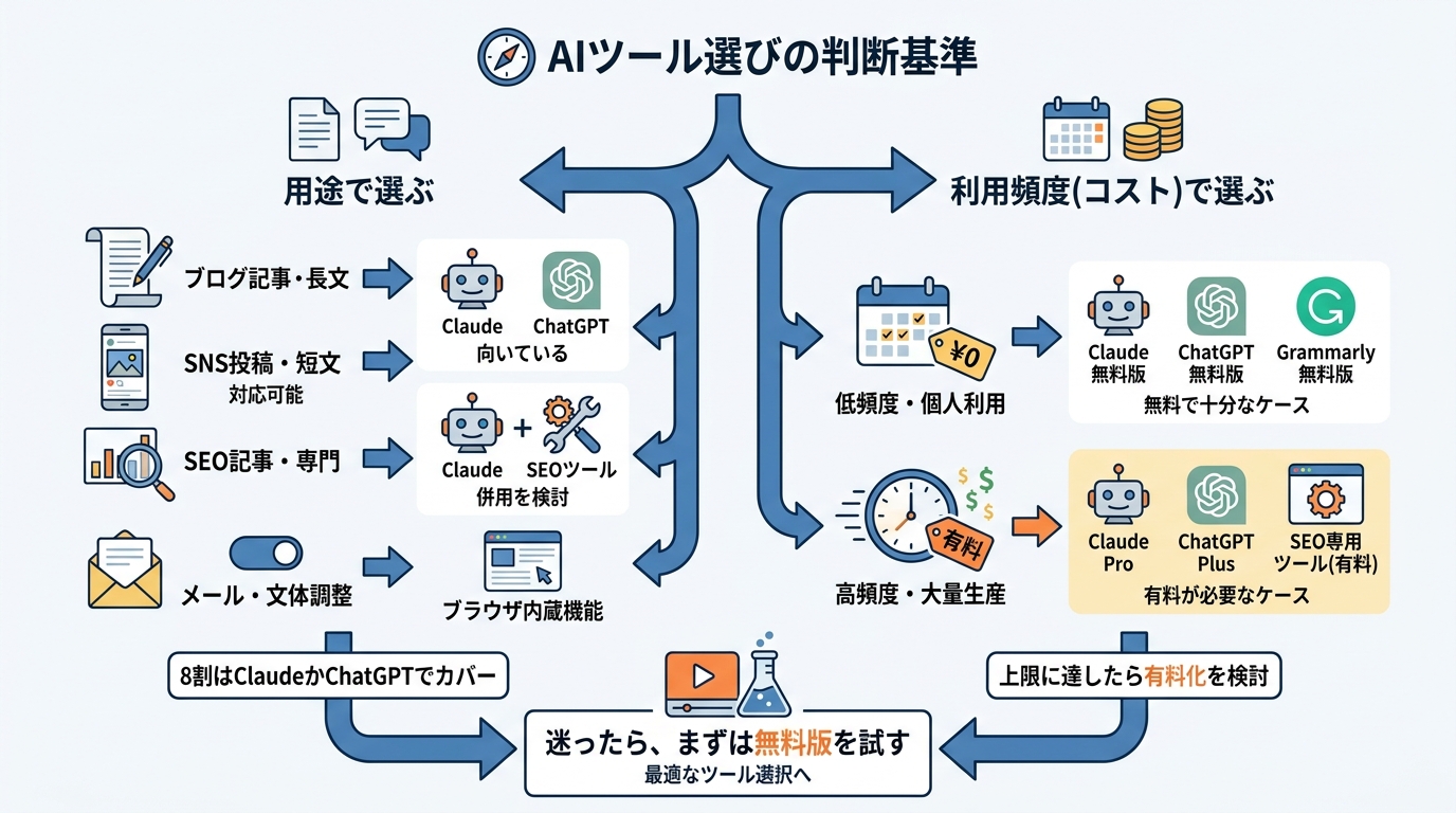 ツール選びの判断基準