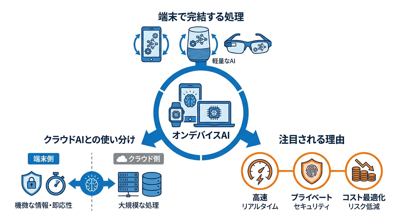 オンデバイスAIの基礎知識