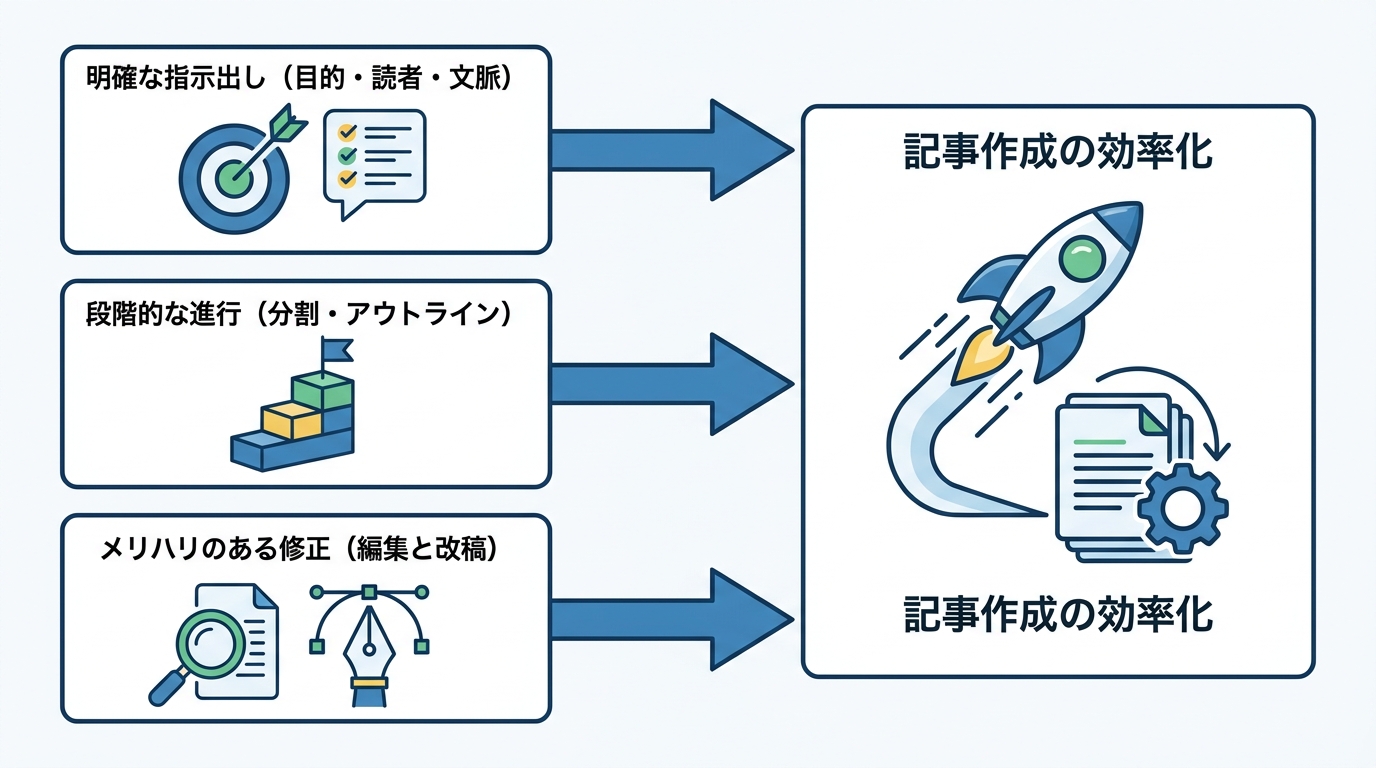 記事作成を効率化するポイント7選