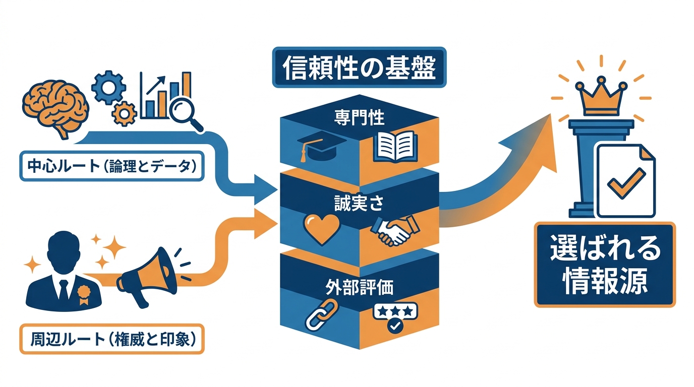 専門性と信頼性が選ばれる心理的背景