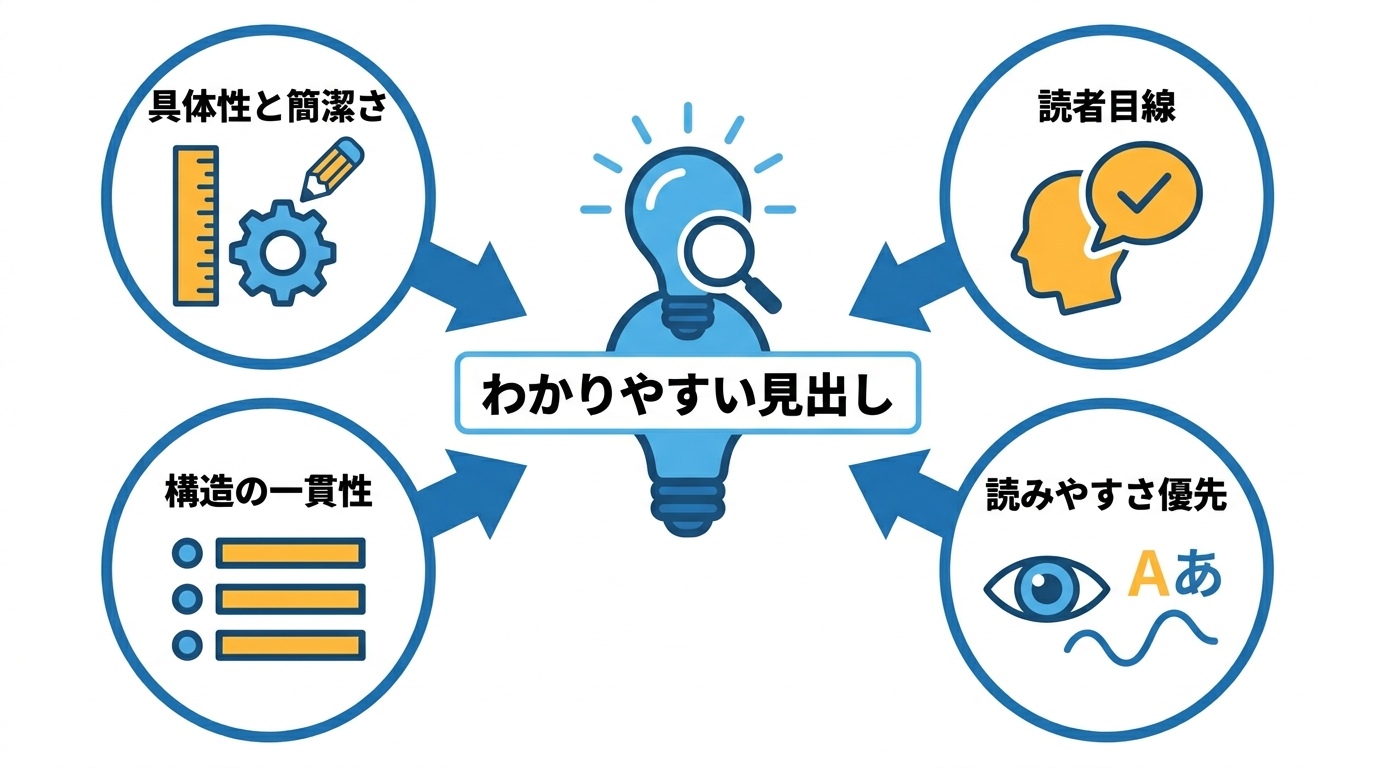 わかりやすい見出しの5大原則