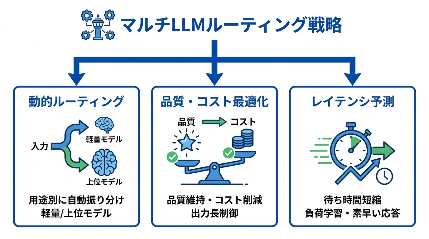 マルチLLMルーティング戦略