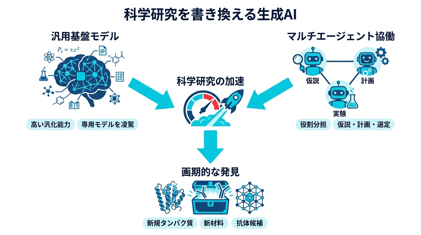 科学研究を書き換える生成AI