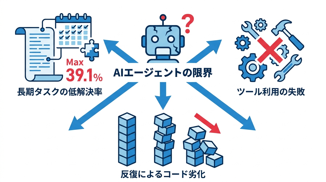 長時間タスクとエージェント運用の実力差