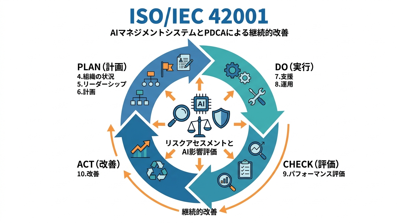 ISO/IEC 42001の要求事項とPDCA