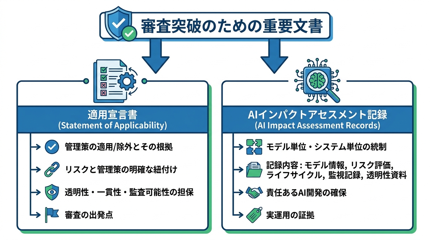 審査を突破するための文書と準備