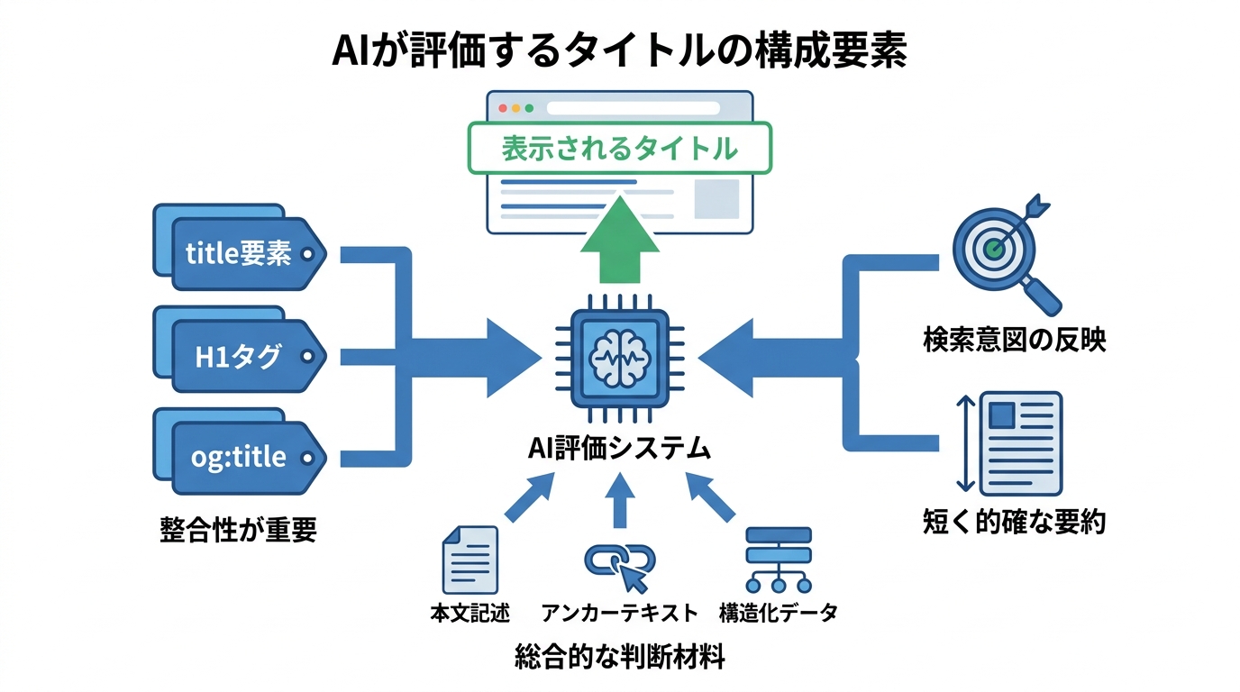 AIが評価するタイトルの構成要素