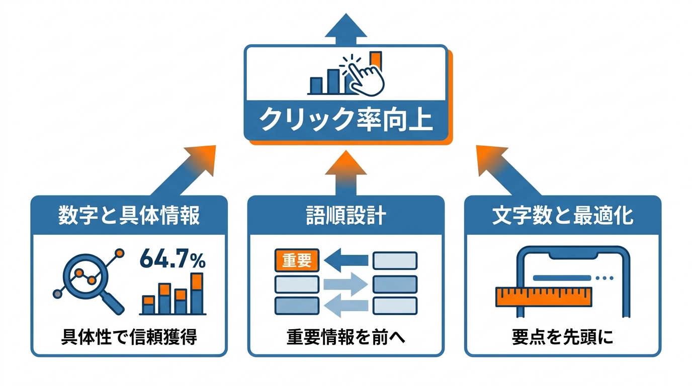 クリック率を上げる実践テクニック