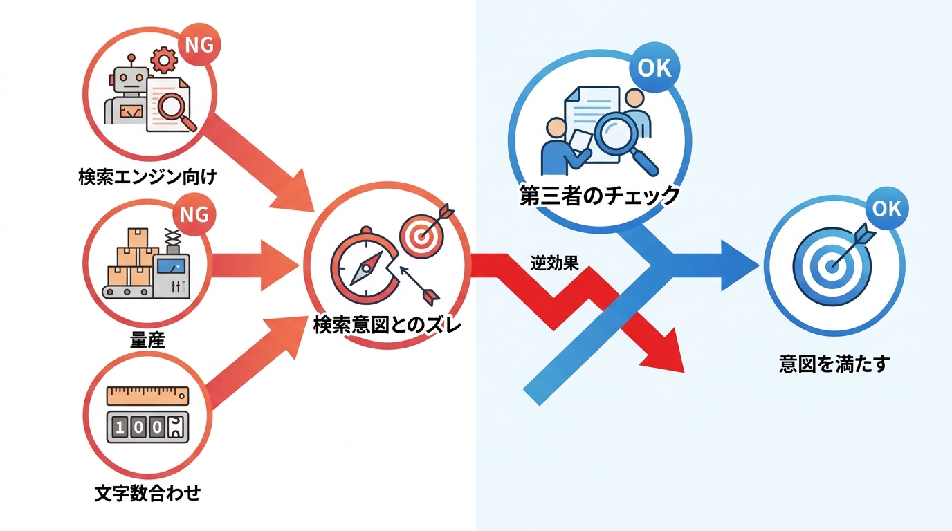 陥りがちな失敗と注意点