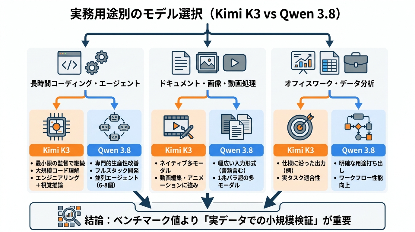 実務用途別の選び方