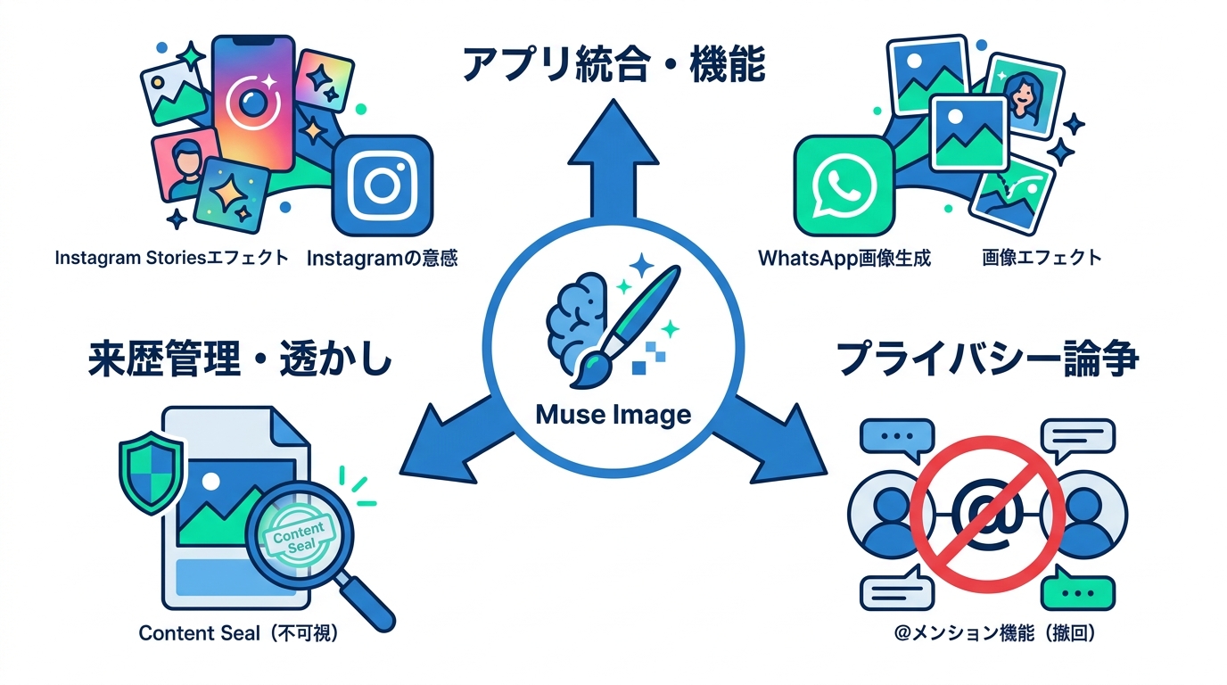 SNS統合とクリエイティブ機能