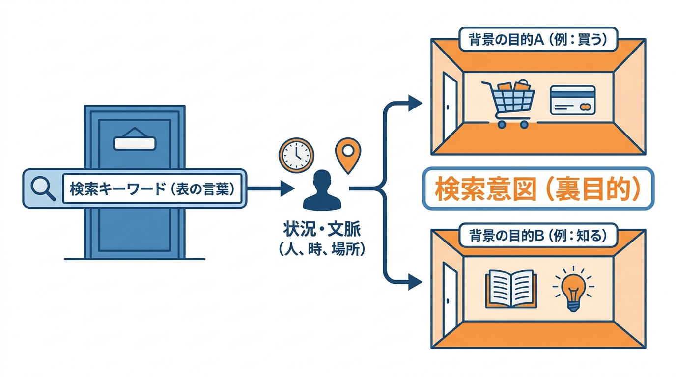 検索キーワードの裏目的とは