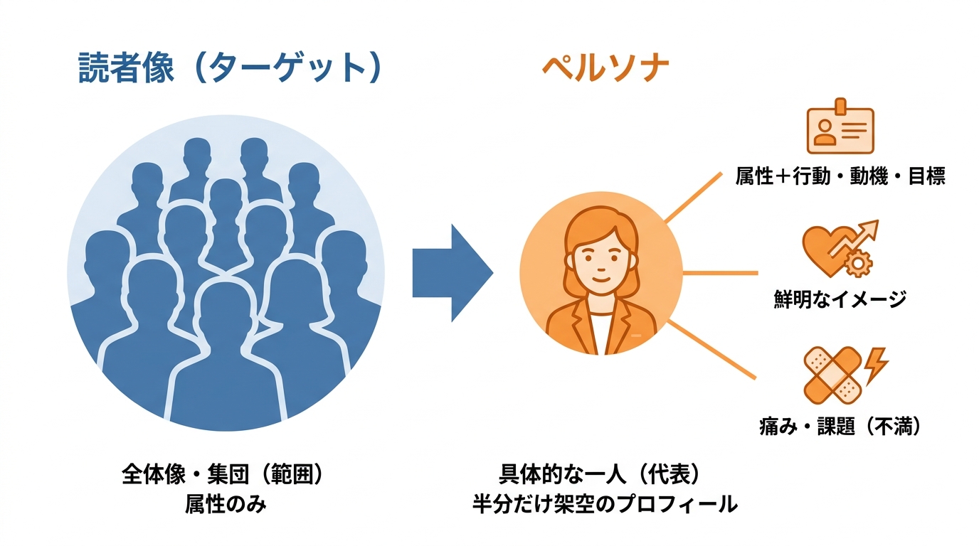 読者像とペルソナ設定の基本