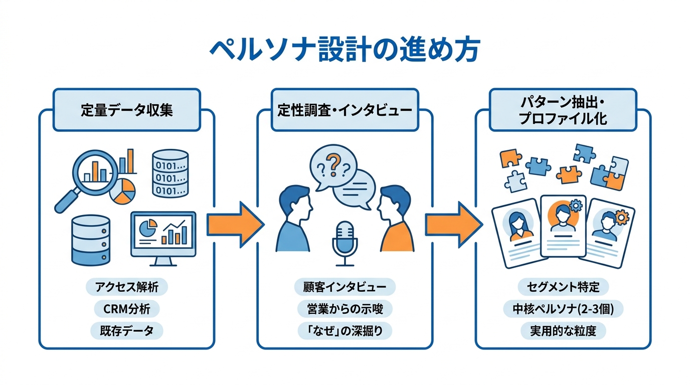 ペルソナ設計の進め方