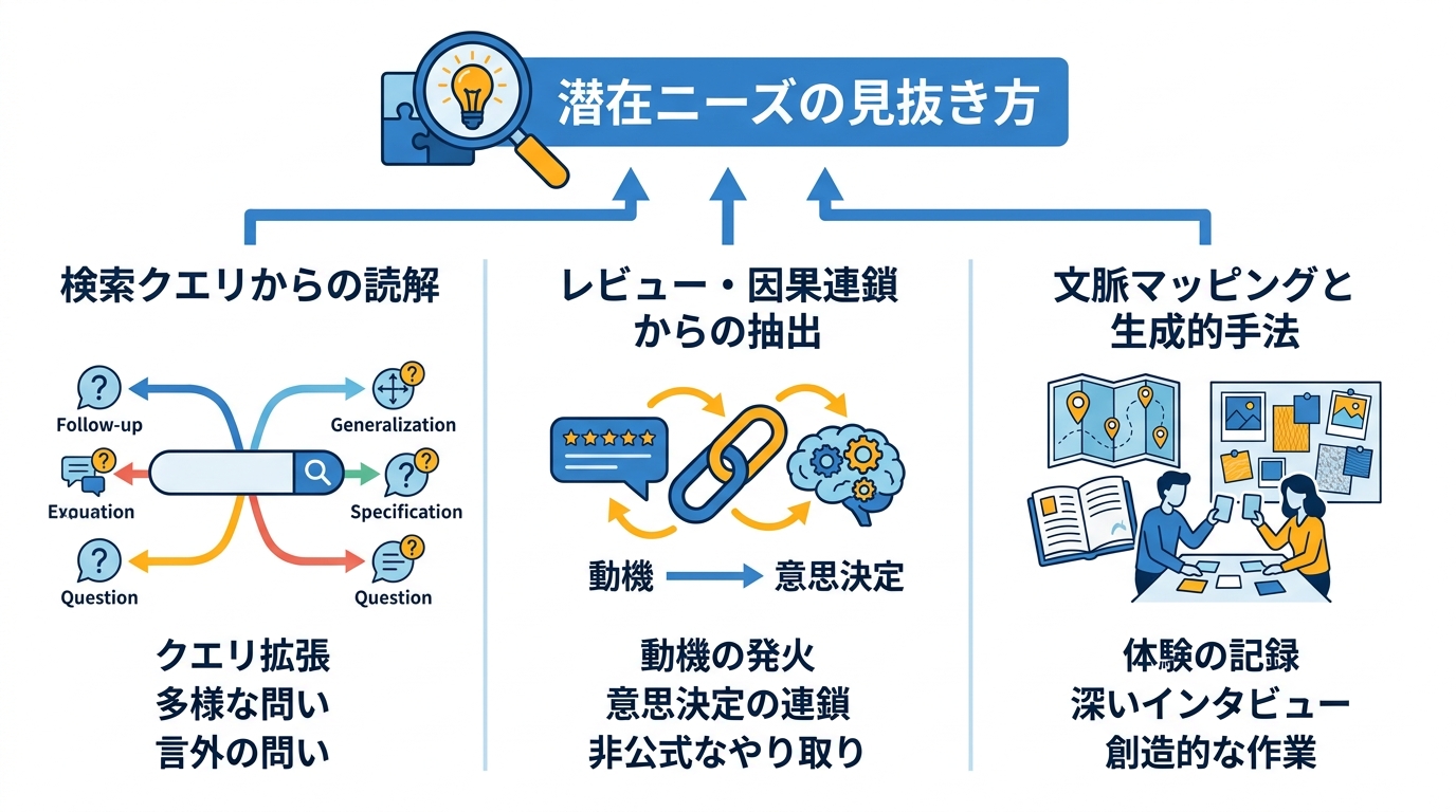 潜在ニーズの見抜き方
