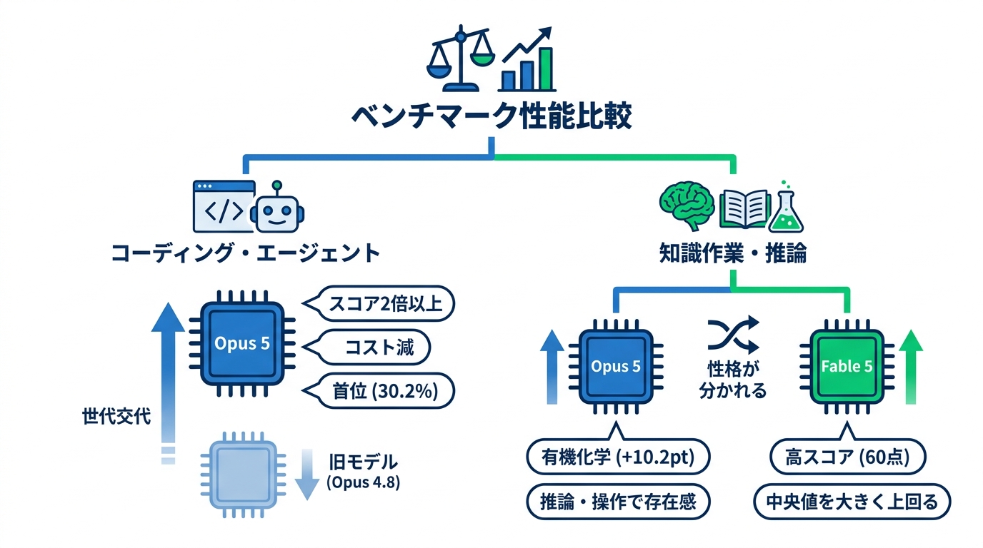ベンチマークで見る性能差