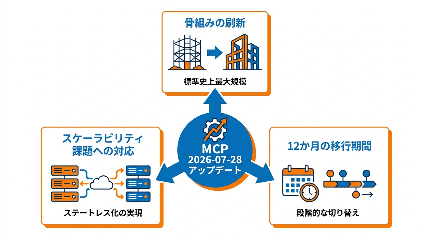 MCP2026-07-28アップデートの全体像
