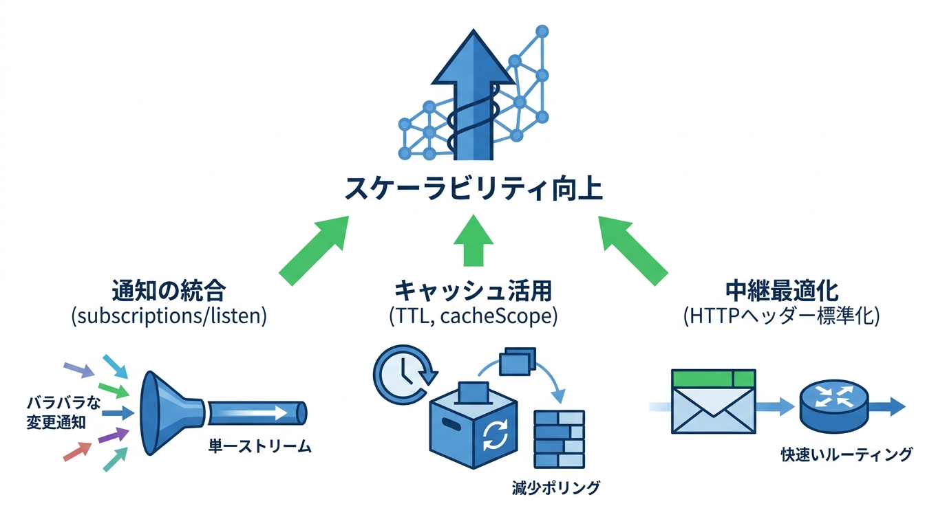 変更点2 スケーラビリティ向上の仕組み