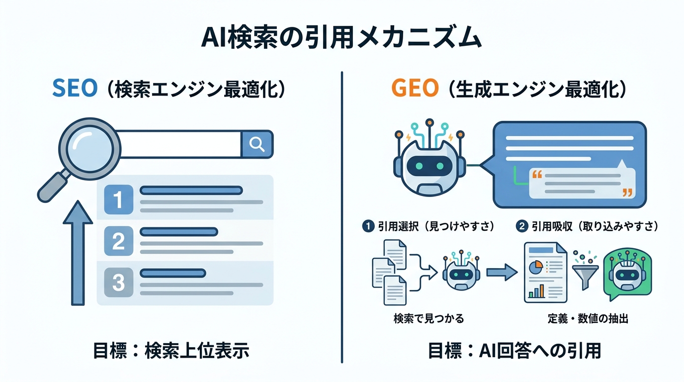 AI検索時代の引用の仕組み