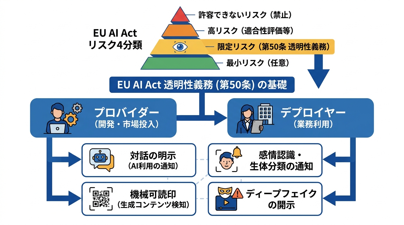 EU AI Actと透明性義務の基礎