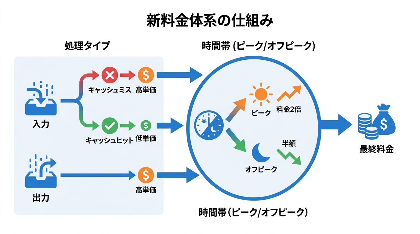 新料金体系とピーク/オフピーク制