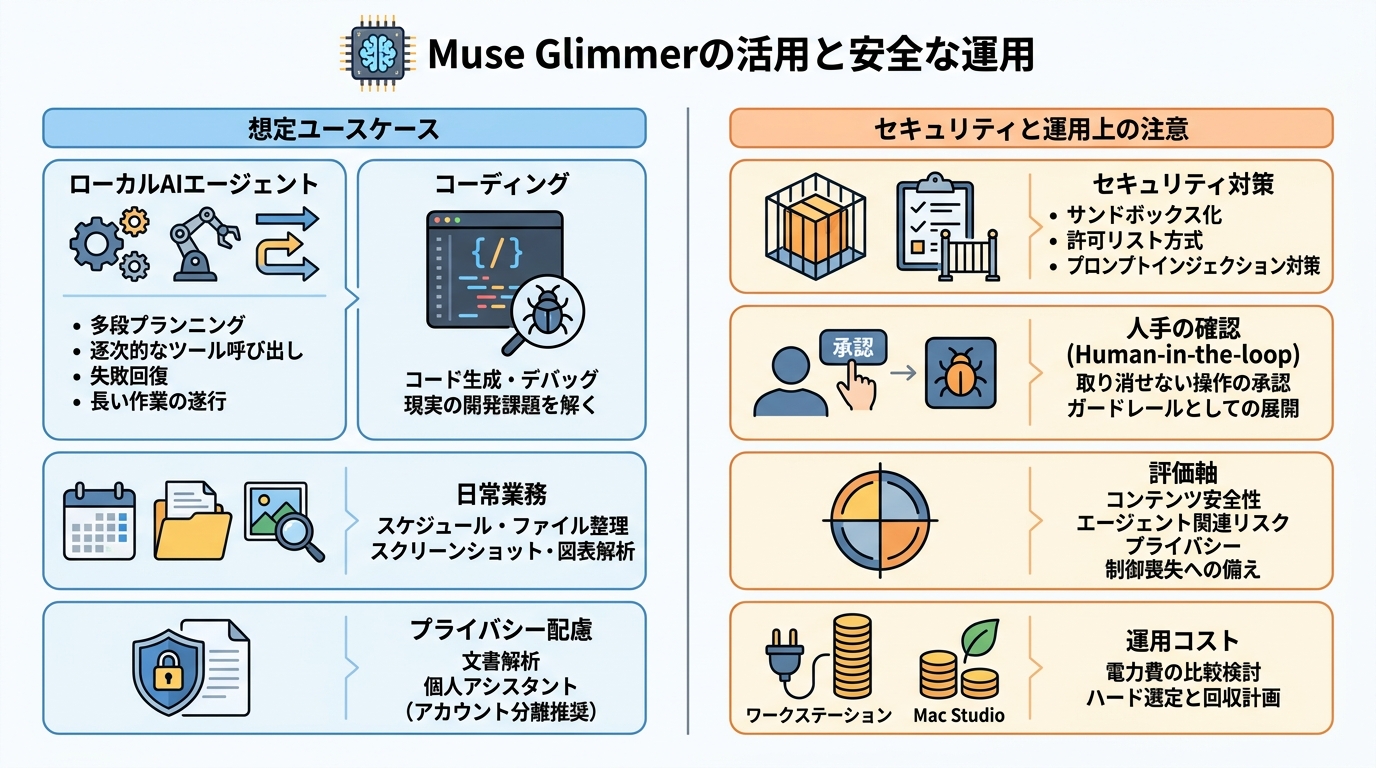 活用ユースケースと注意点