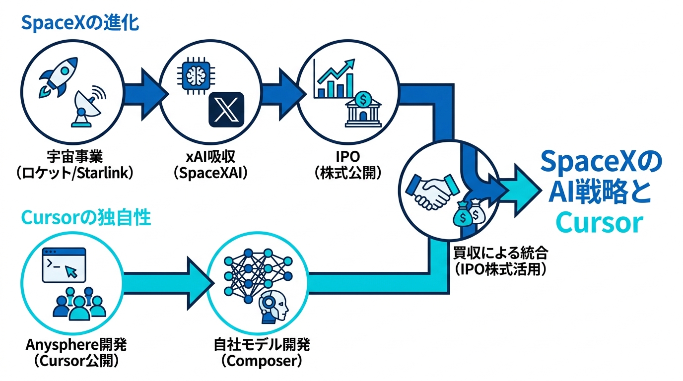 SpaceXとCursorの基本情報