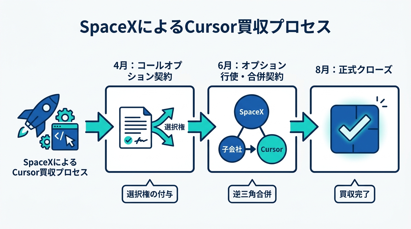 買収に至る経緯と時系列