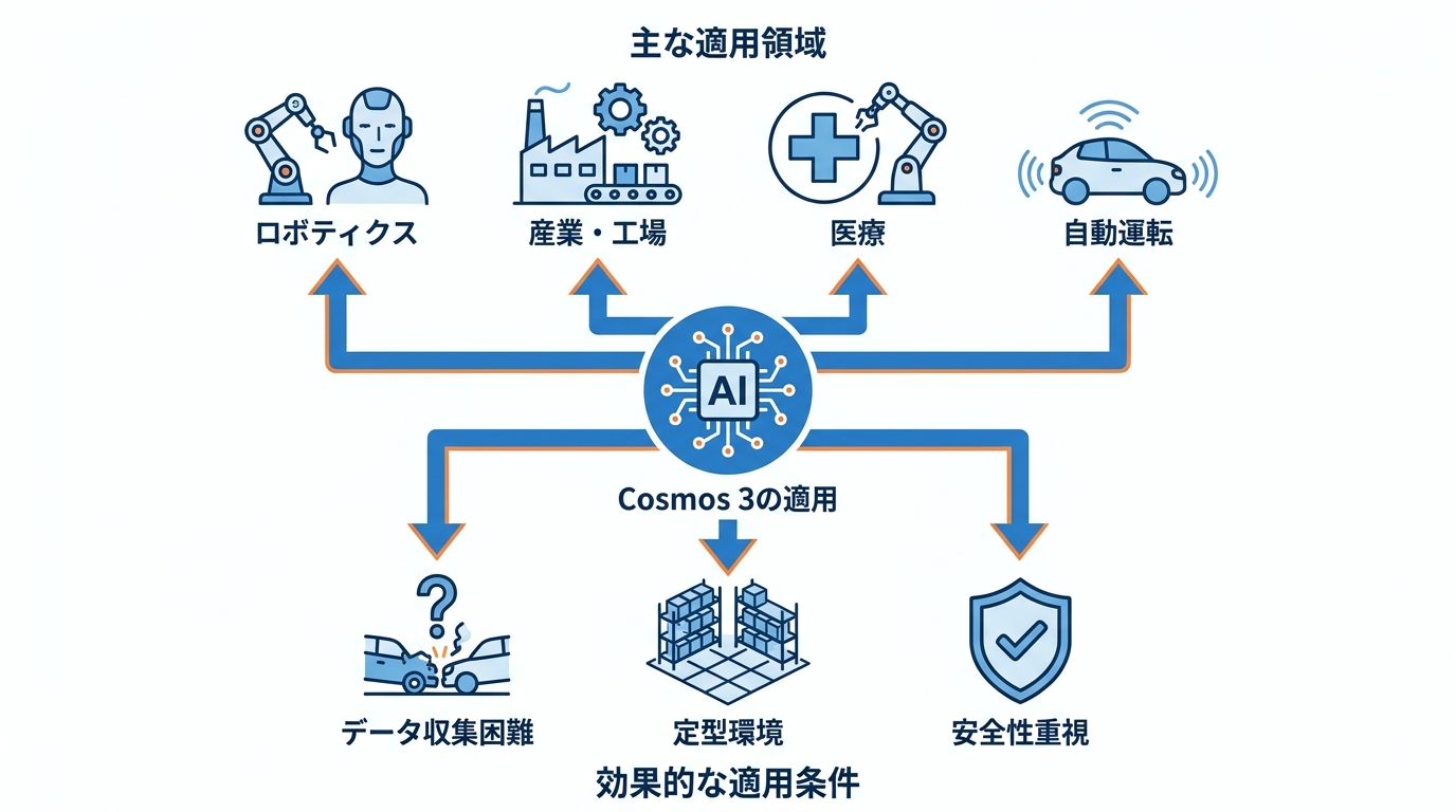 領域別のユースケースと適用条件