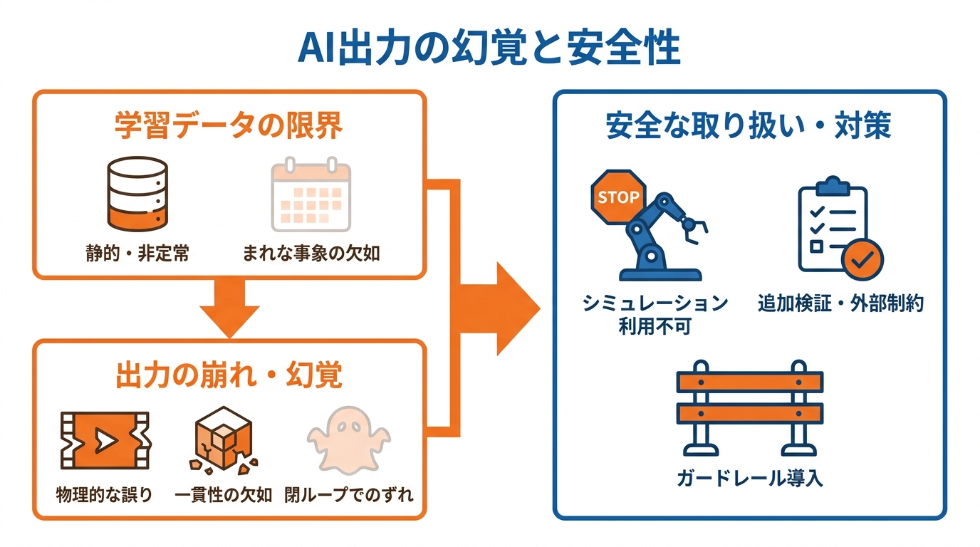 幻覚と安全性に関する注意点