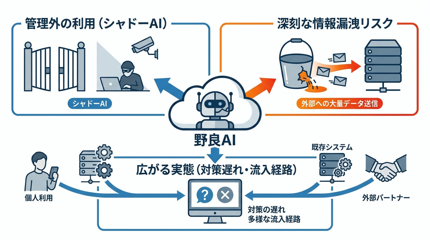 野良AIの正体と広がる実態