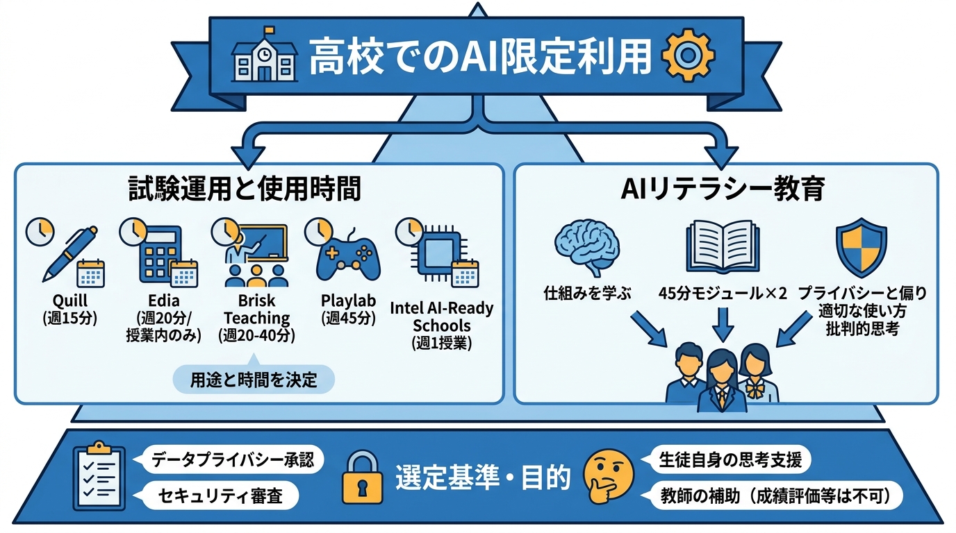 高校に残した限定利用
