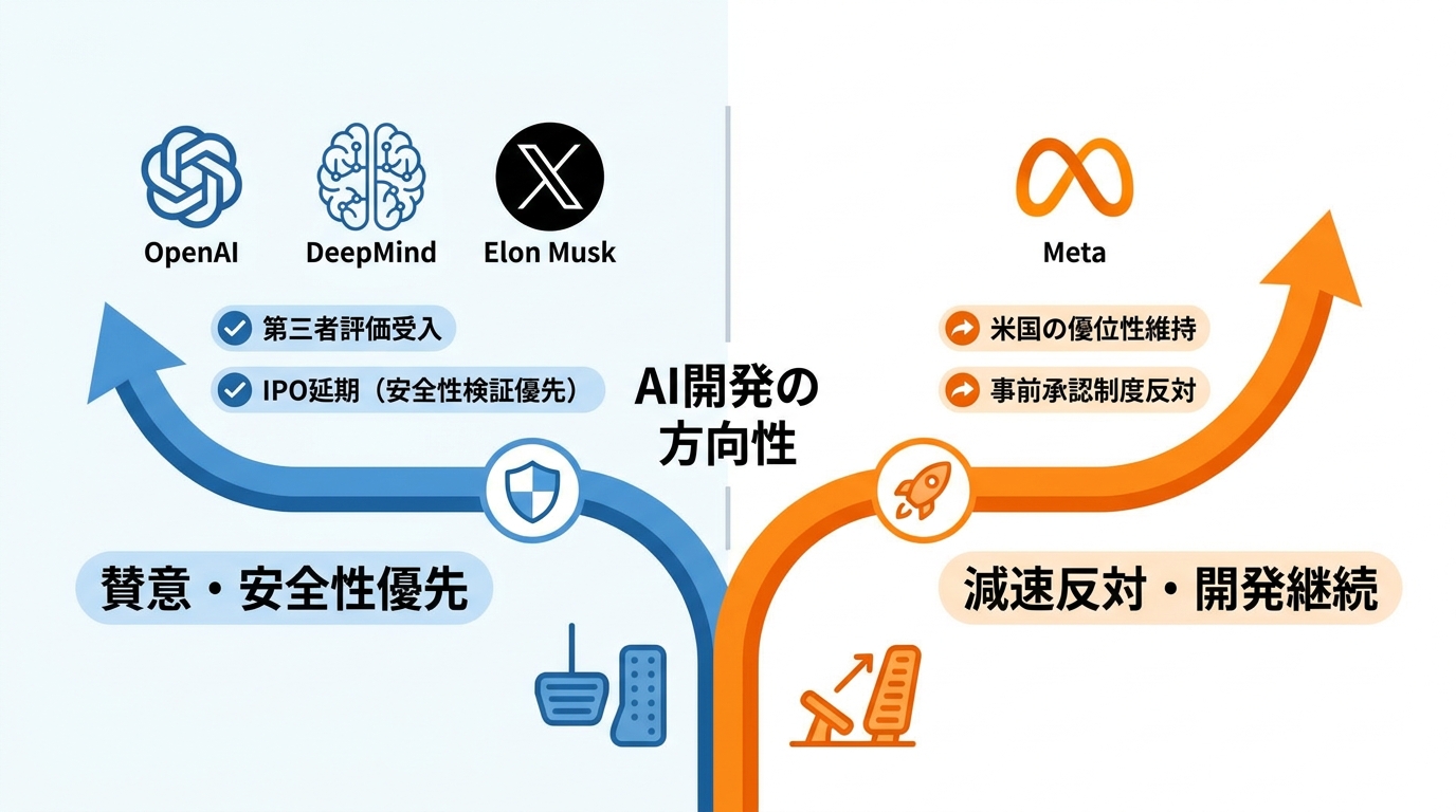 各社の反応と割れる足並み