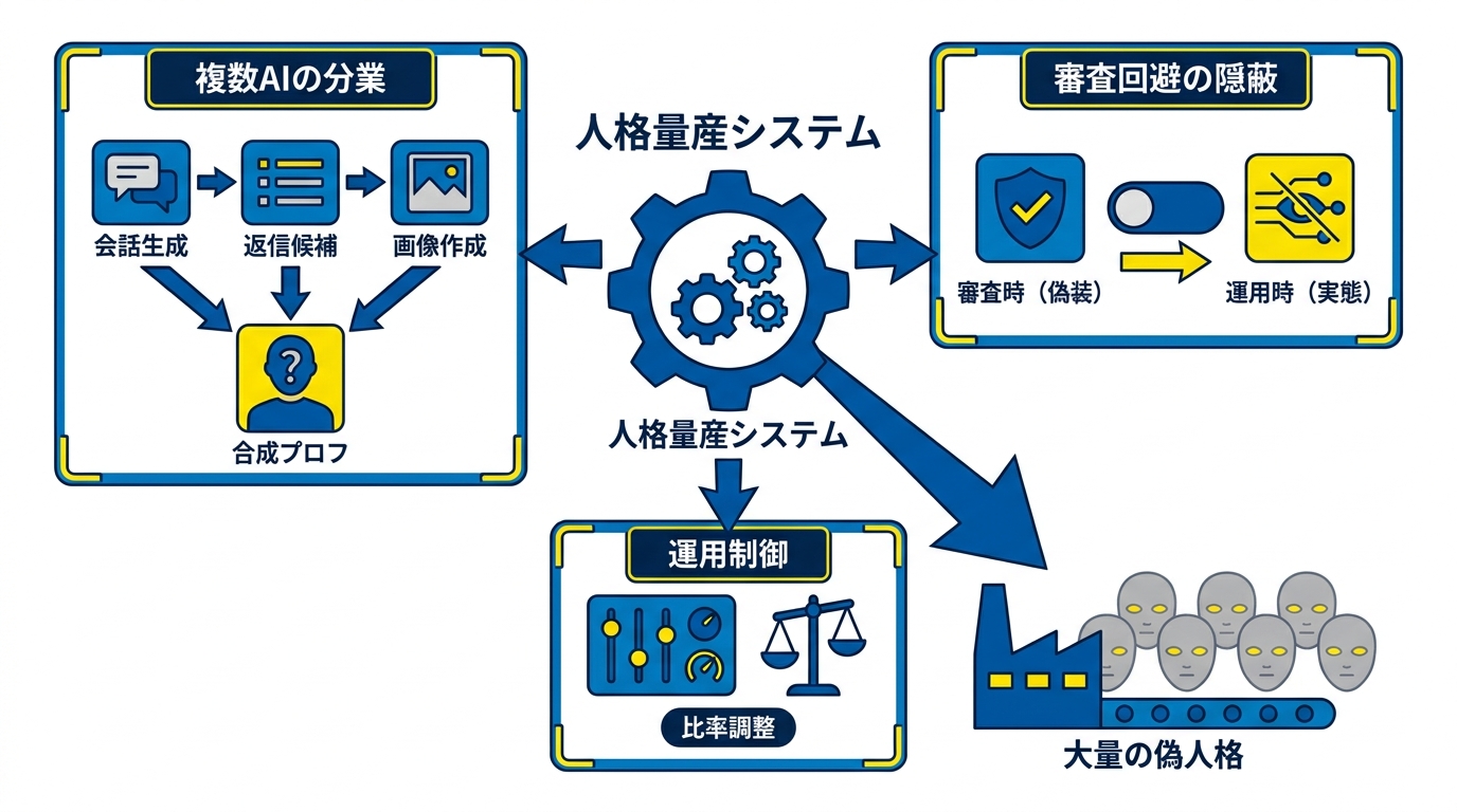 人格が量産される仕組み