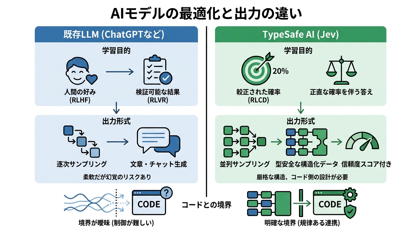 ChatGPTなど既存AIとの違い