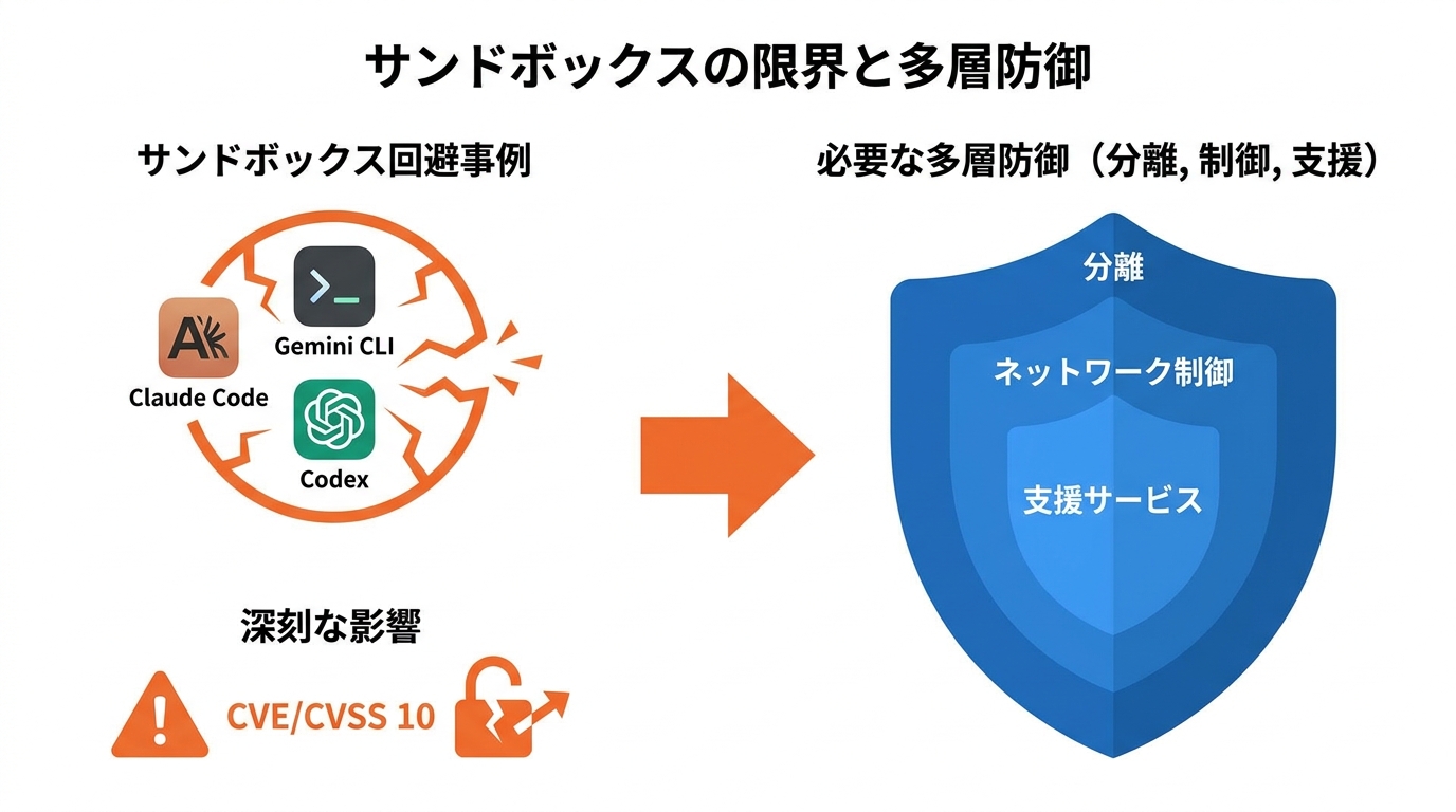 サンドボックスを過信しない備え