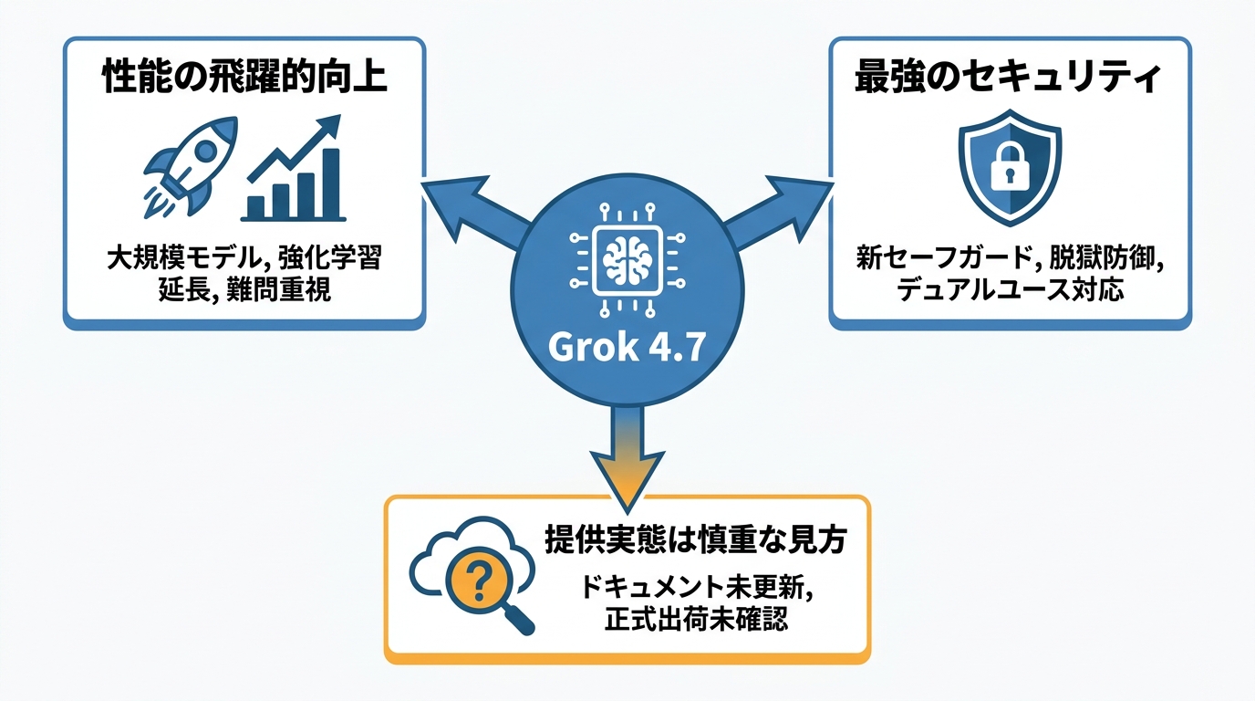 Grok 4.7の特徴