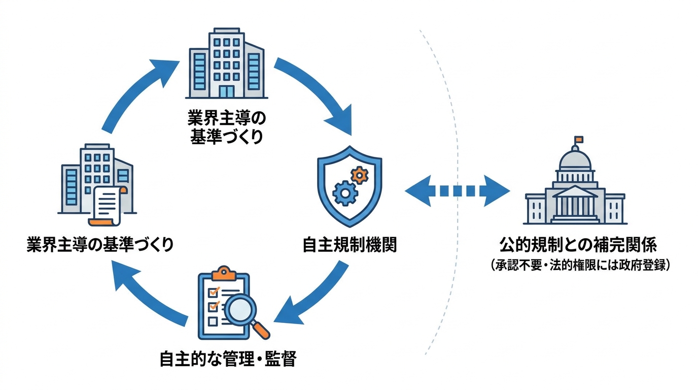 自主規制機関としての仕組み
